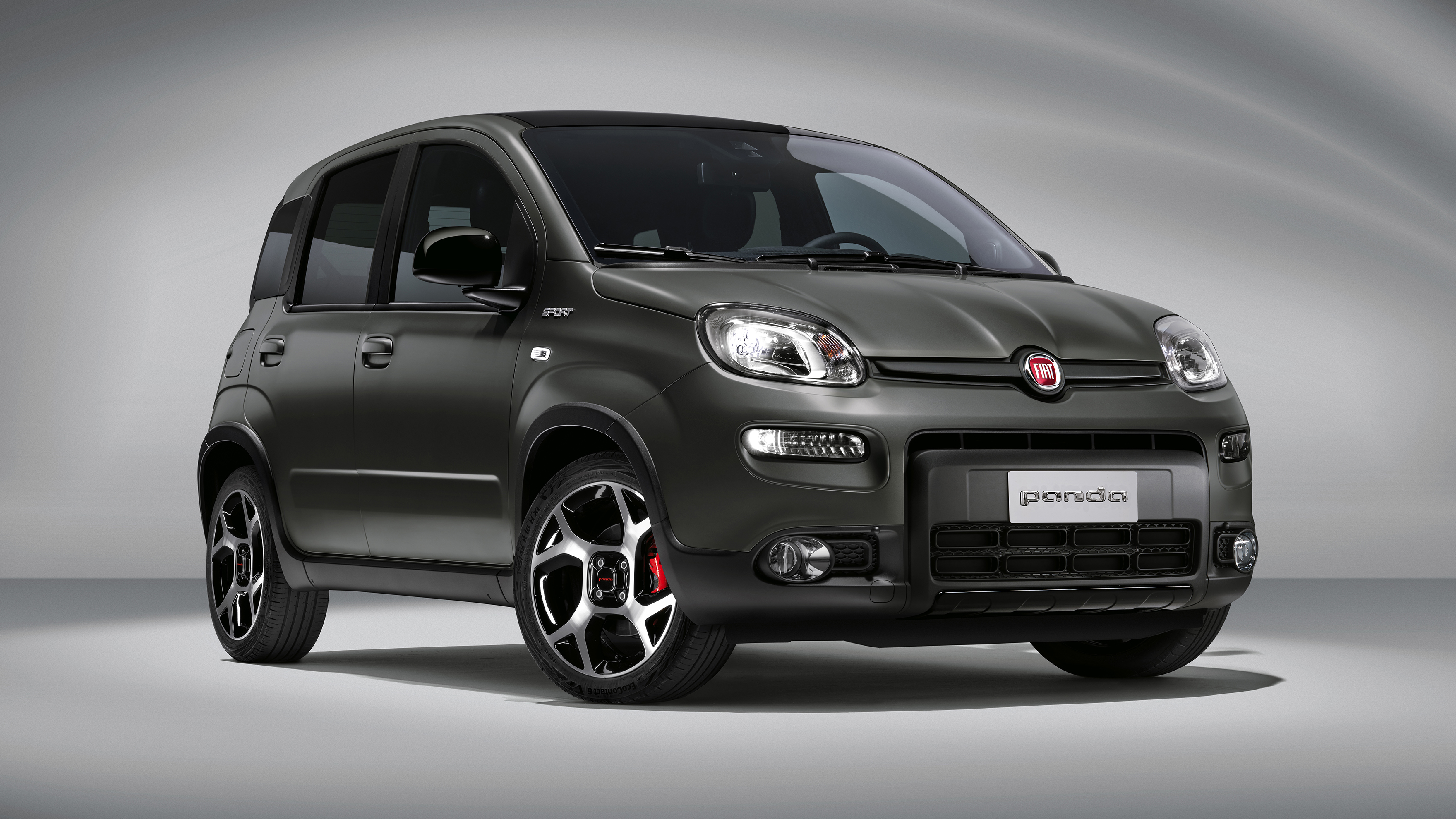 2020 Fiat Panda Sport - front 3/4 view