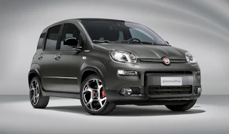 2020 Fiat Panda Sport - front 3/4 view