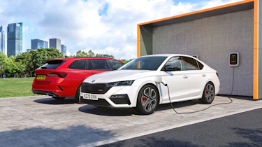 2020 Skoda Octavia vRS iV estate and hatch - static