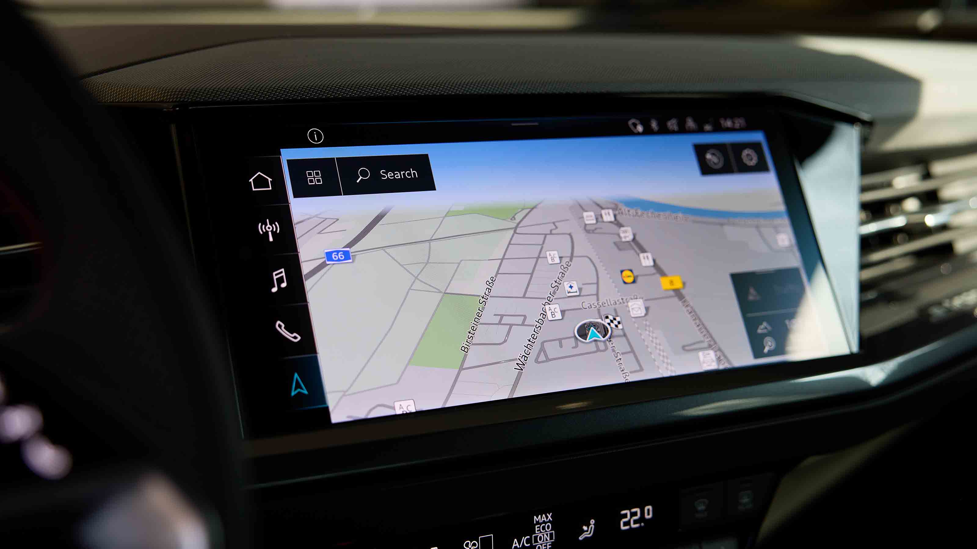 Audi Q4 e-tron navigation