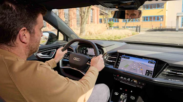 Audi Q4 e-tron interior staff