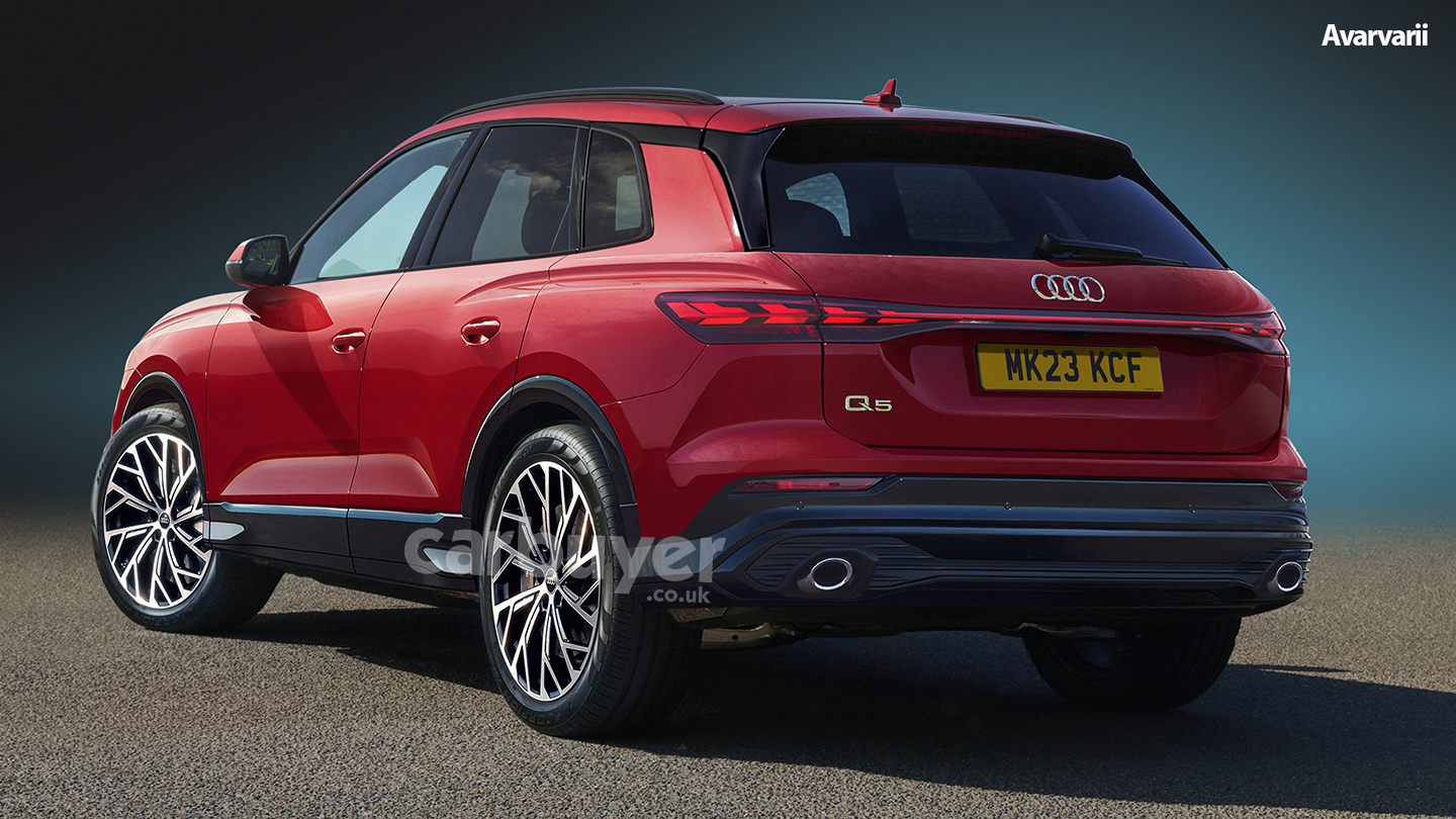 2023 Audi A5 render rear quarter