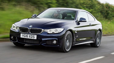 BMW 435i coupe - front 3/4 dynamic