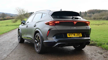 Cupra Formentor facelift UK rear 3/4 static