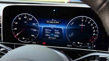 Mercedes E-Class digital display
