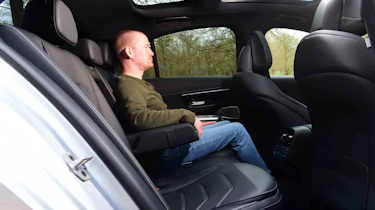 Mercedes E-Class rear seats