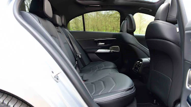 Mercedes E-Class rear seats