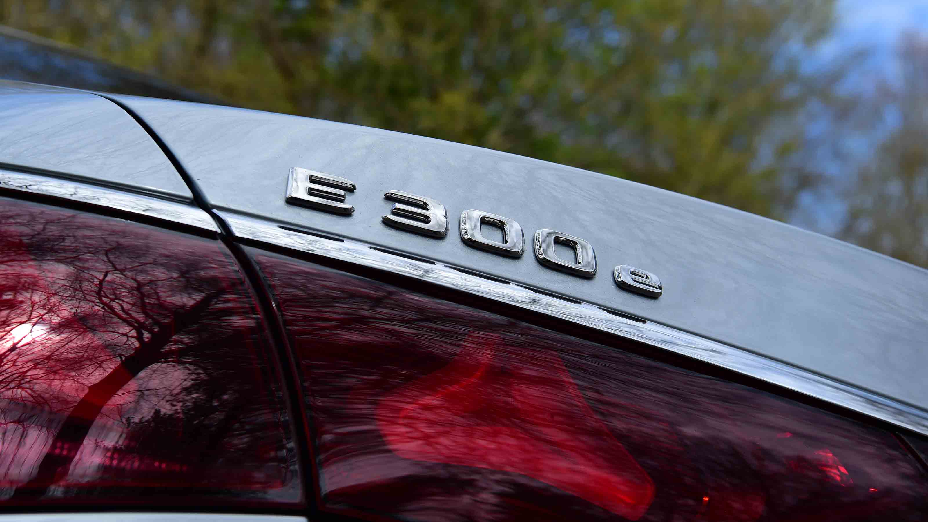Mercedes E-Class boot badge
