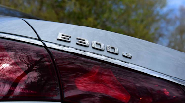 Mercedes E-Class boot badge