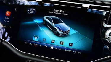 Mercedes E-Class screen