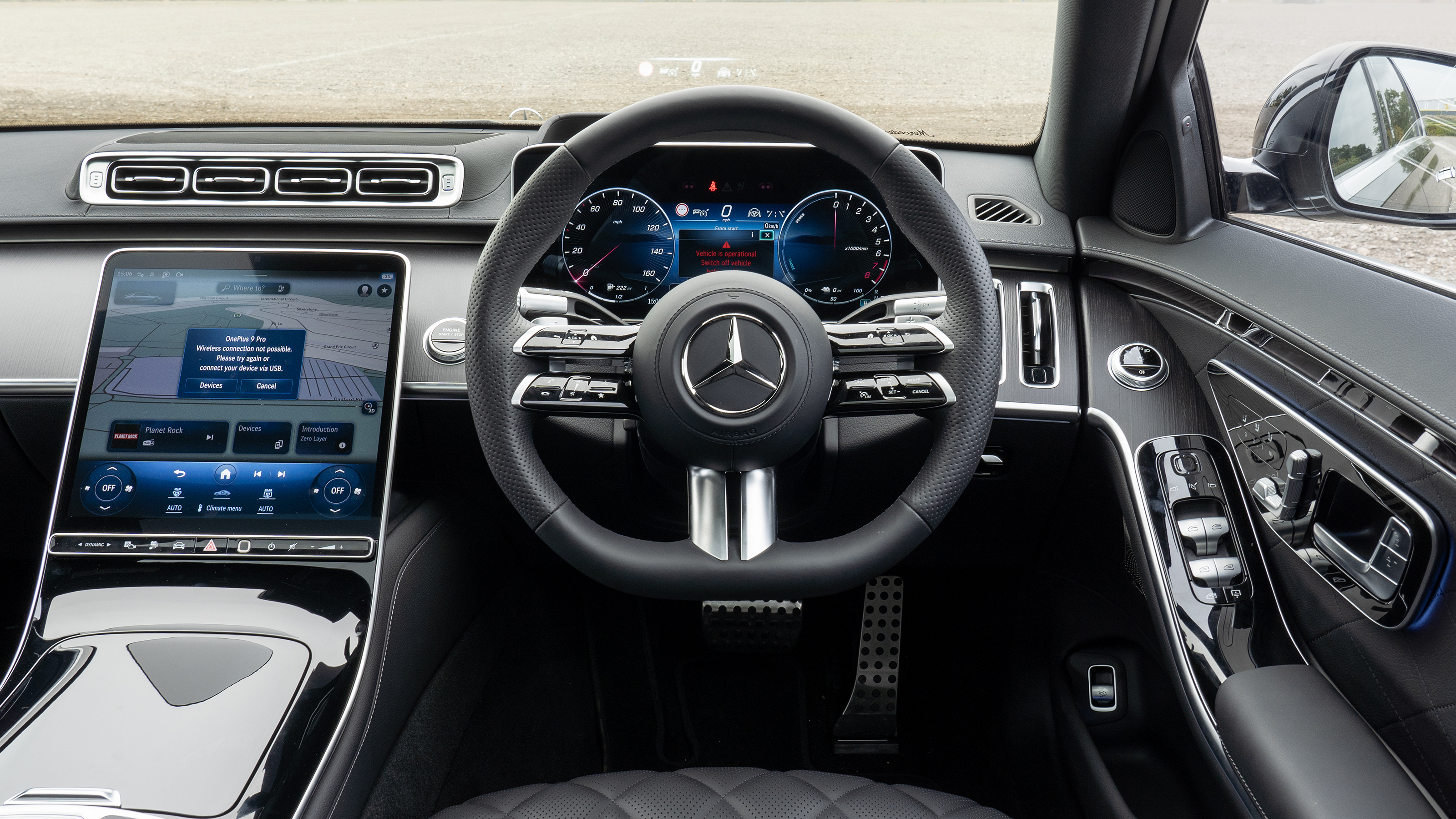 S-Class interior