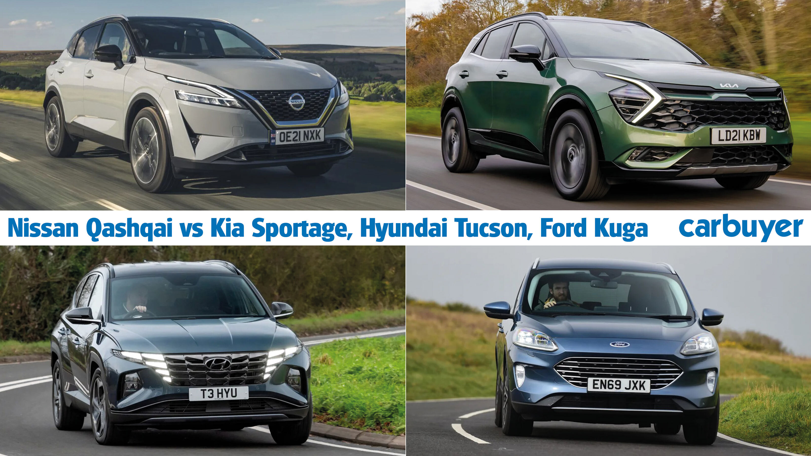 Nissan Qashqai vs rivals