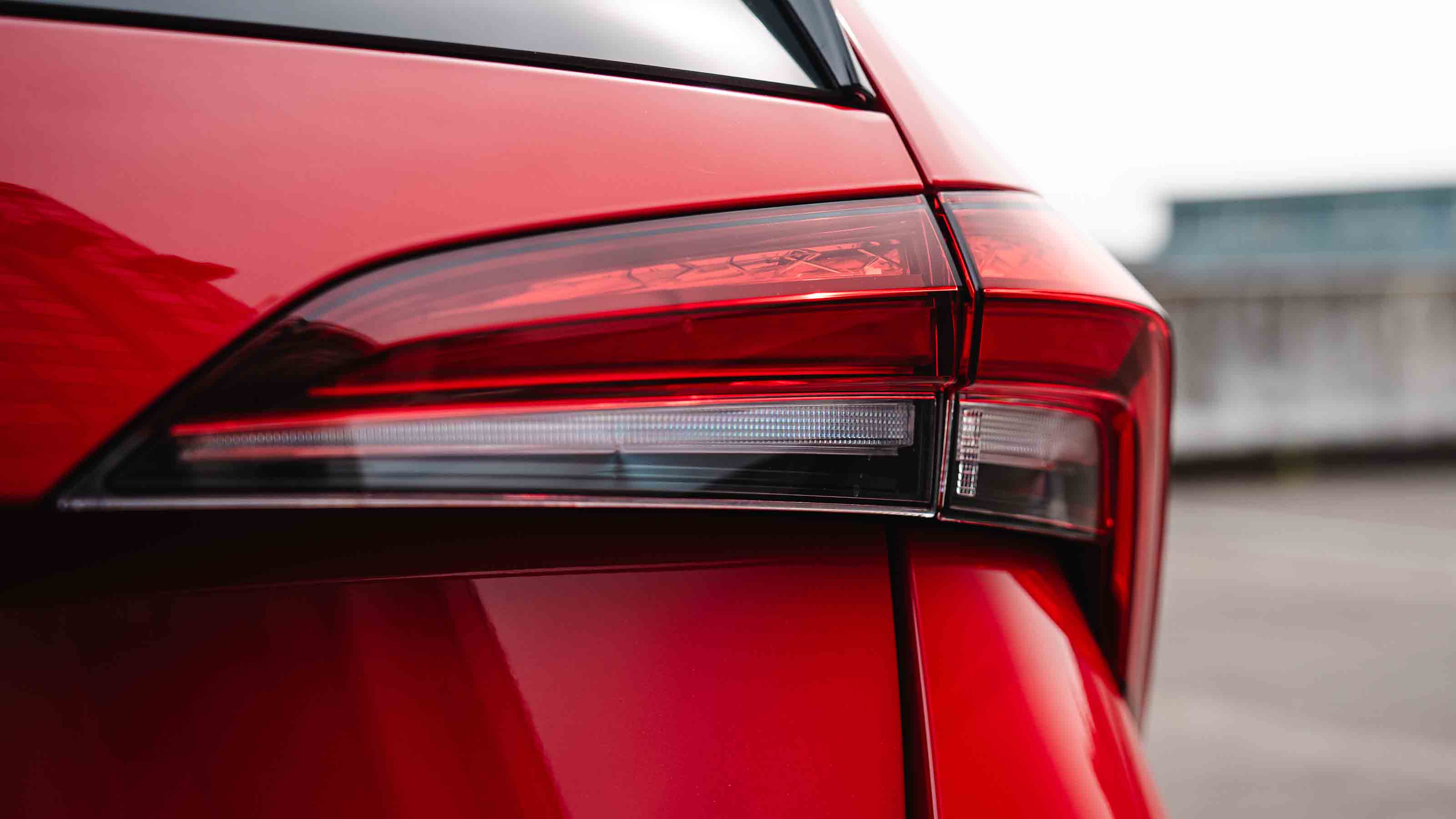 Skoda Scala UK tail light