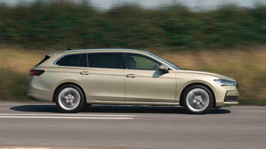 Skoda Superb Estate side profile