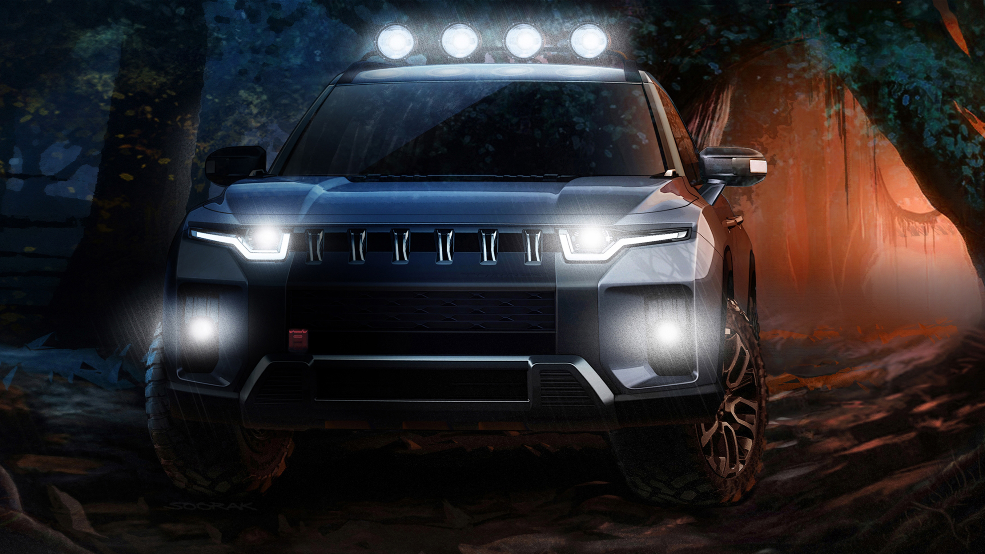 SsangYong Torres SUV Front