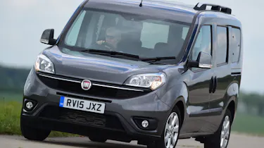 Fiat Doblo cornering