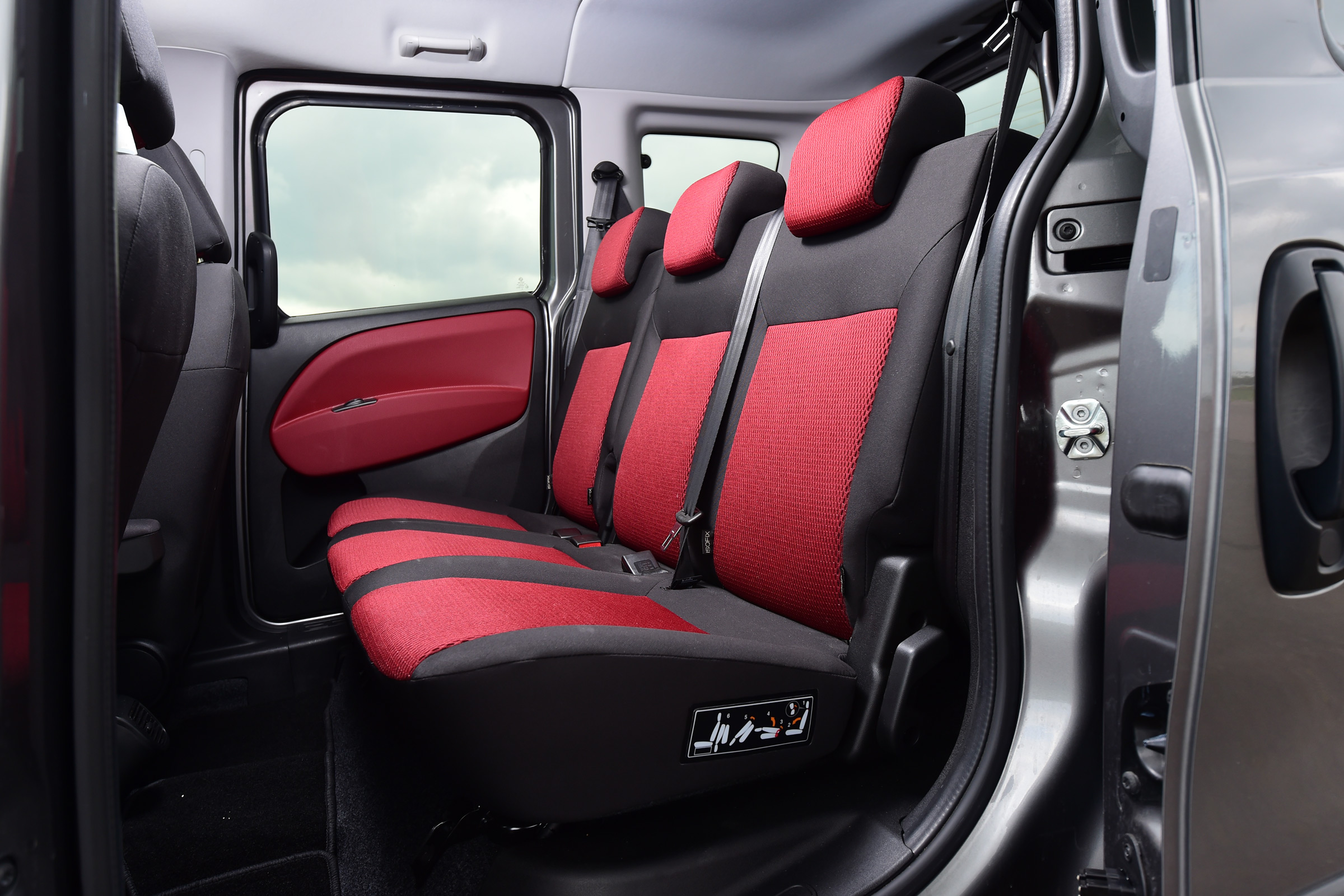 Fiat Doblo rear seats