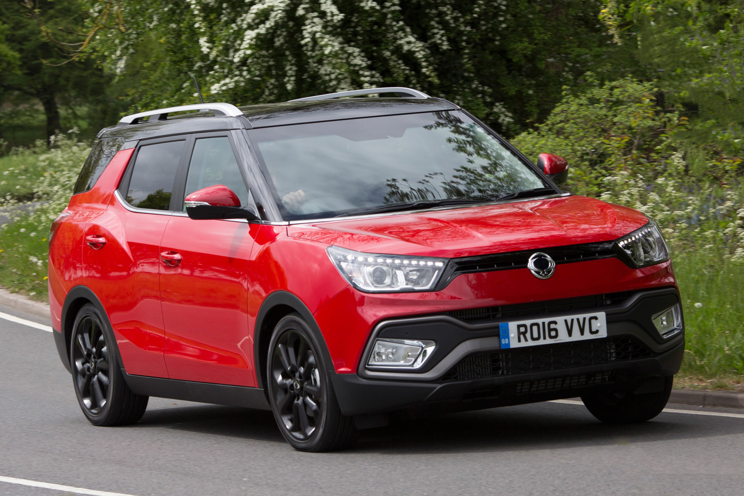 SsangYong Tivoli XLV driving