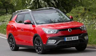 SsangYong Tivoli XLV driving