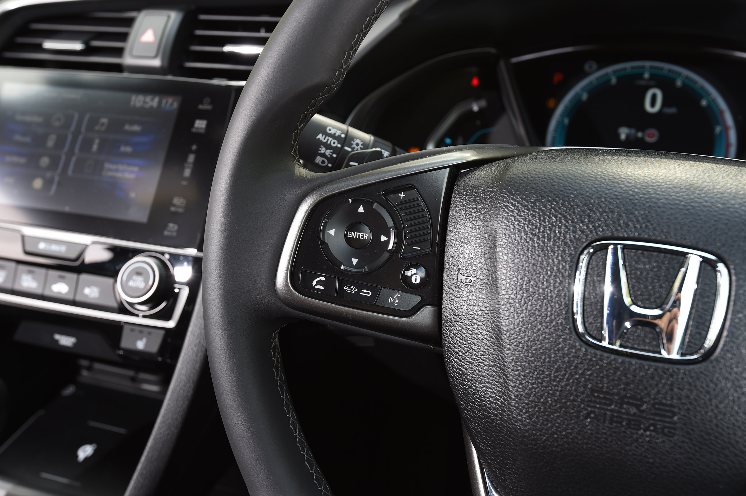 Honda Civic hatchback steering wheel