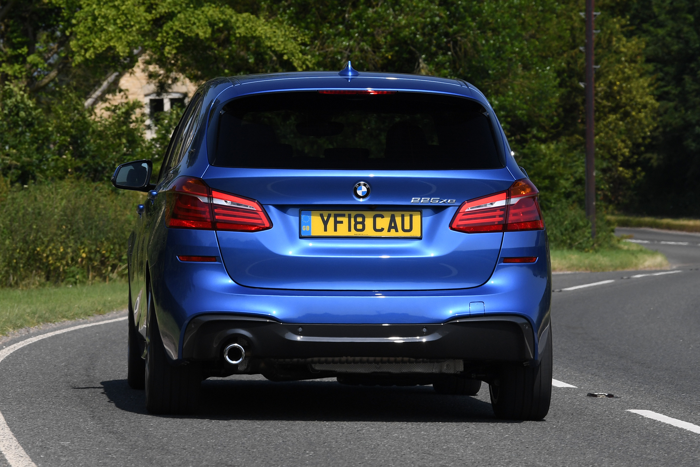 BMW 2 Series Active Tourer MPV rear 3/4 cornering