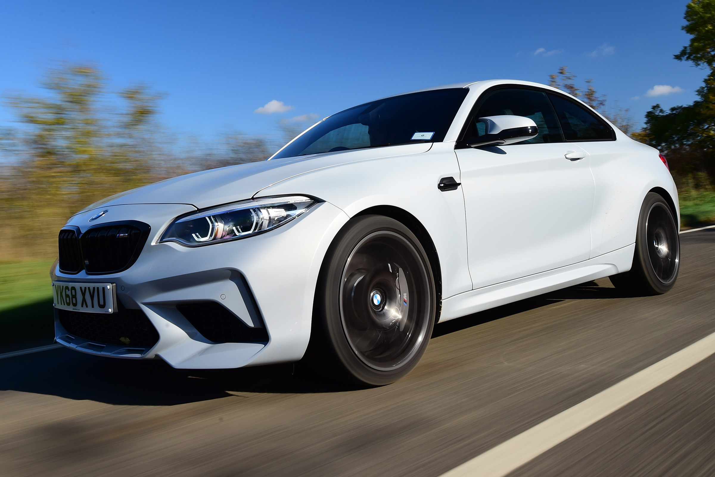 BMW M2 Competition driving