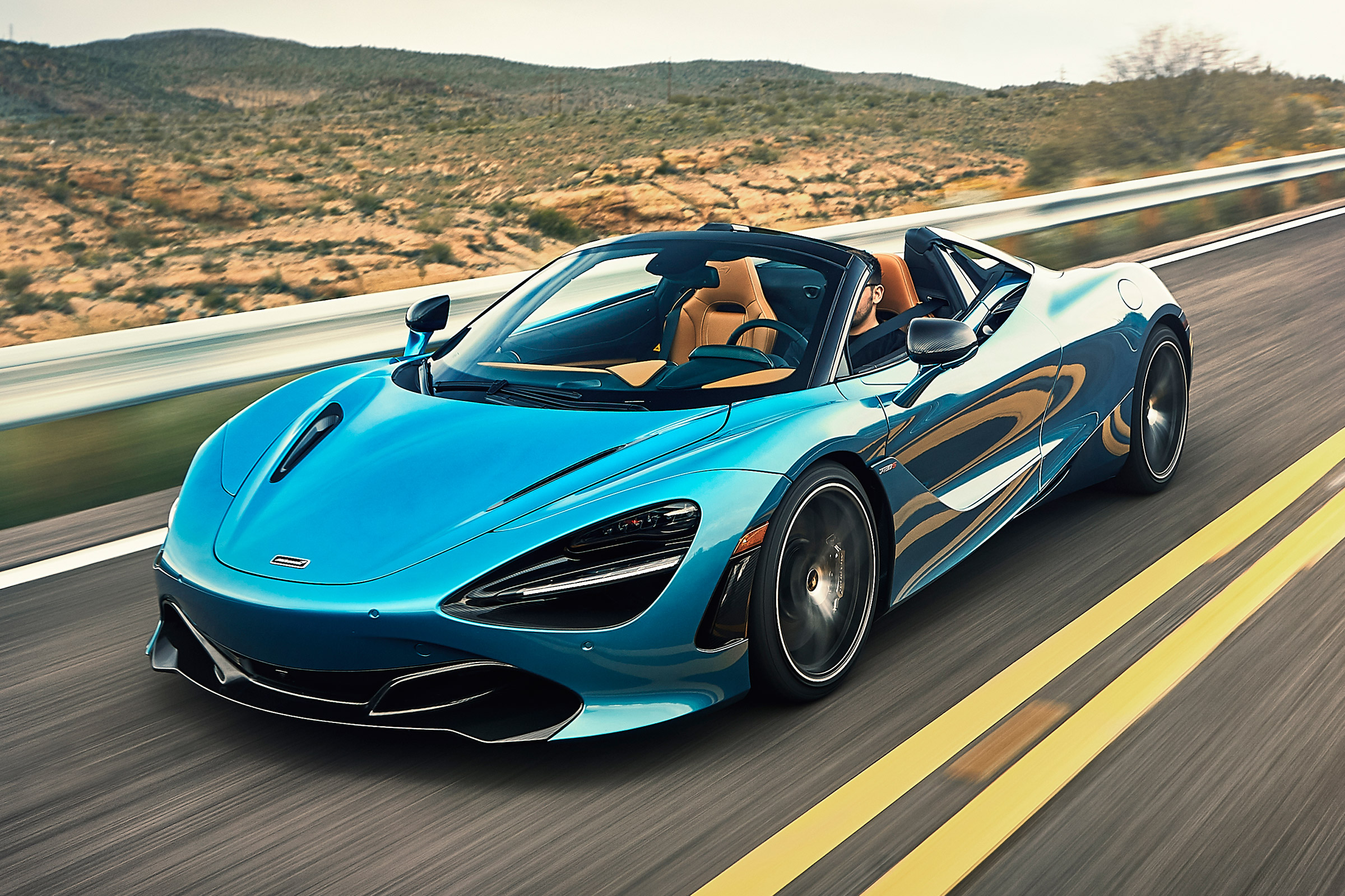 McLaren 720S Spider convertible