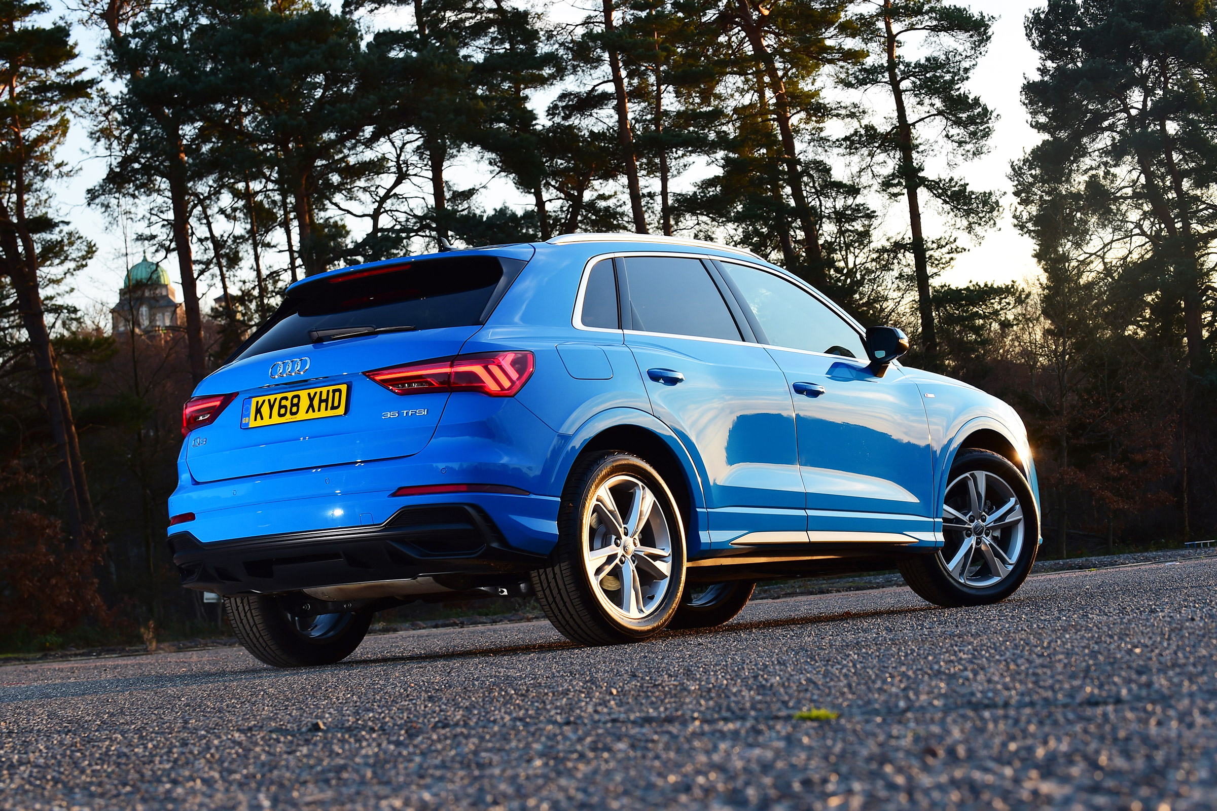 Audi Q3 SUV rear static