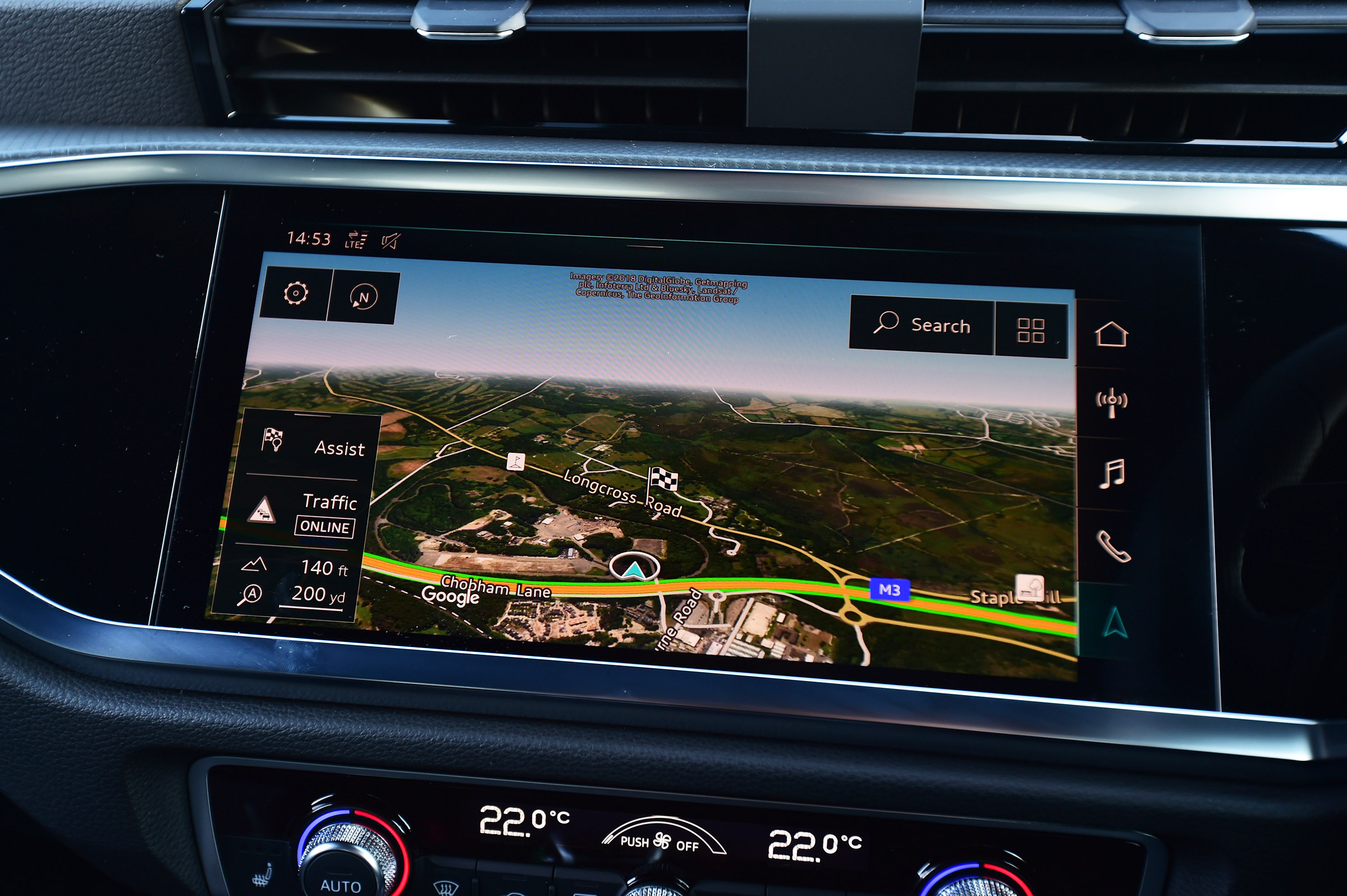 Audi Q3 SUV navigation