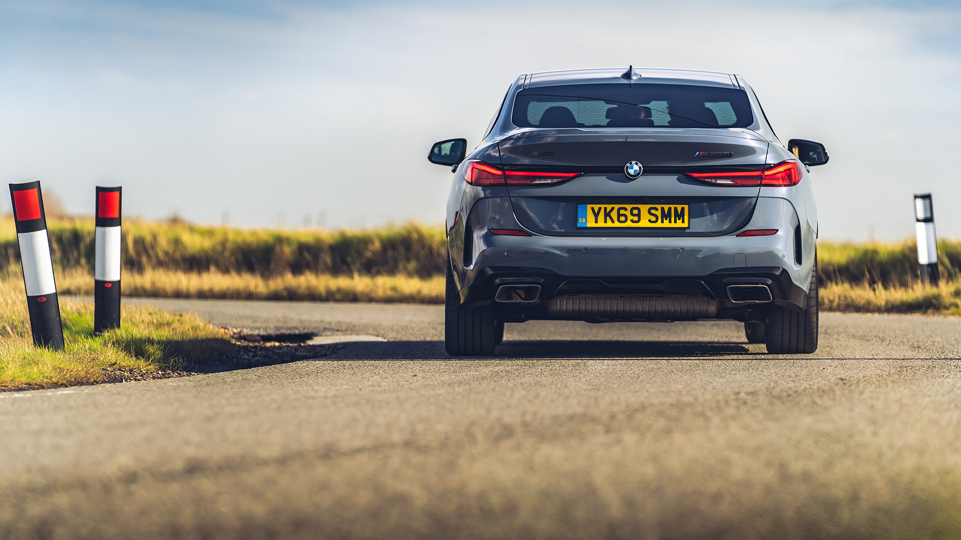 BMW 2 Series Gran Coupe saloon rear cornering