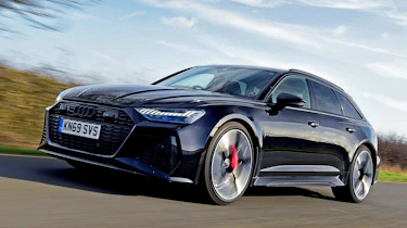 Audi RS6 Avant front tracking