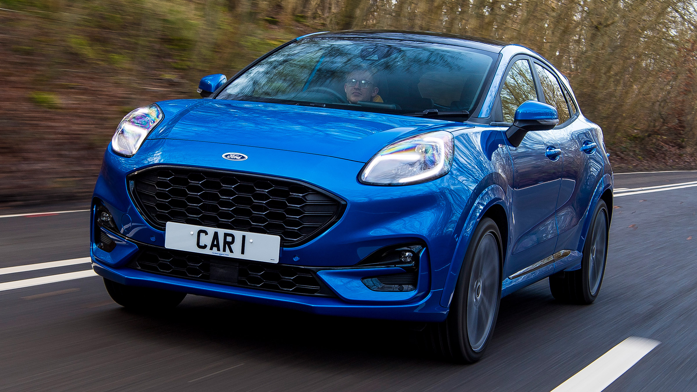 Ford Puma SUV driving
