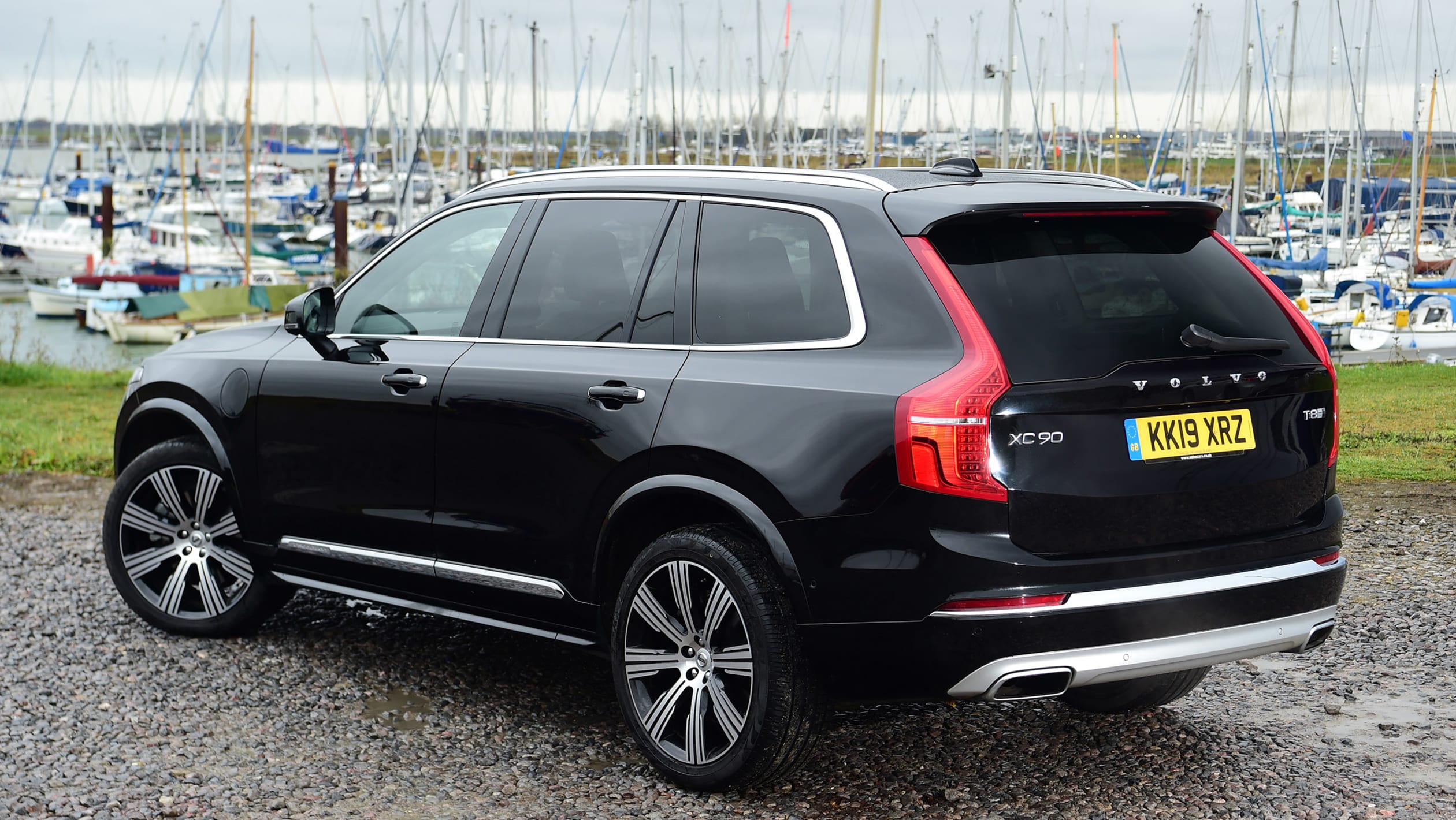Volvo XC90 SUV rear 3/4 static