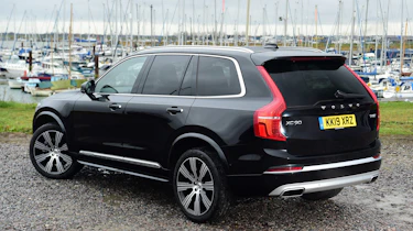 Volvo XC90 SUV rear 3/4 static