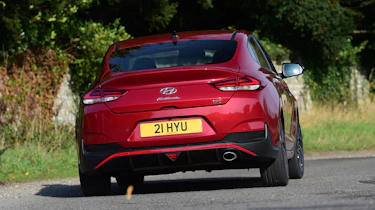 Hyundai i30 Fastback N Line rear 3/4 cornering
