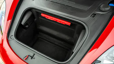 Porsche 718 Boxster convertible front boot