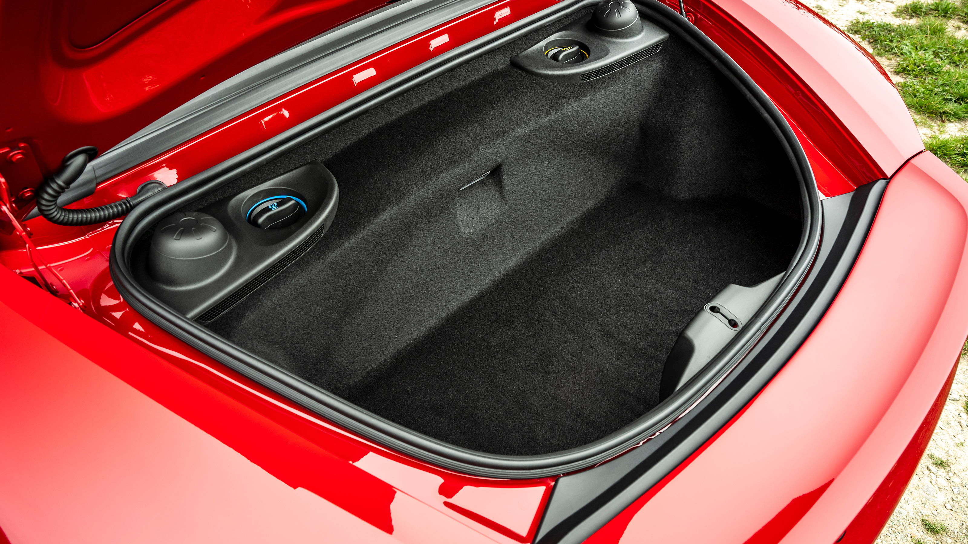 Porsche 718 Boxster convertible rear boot