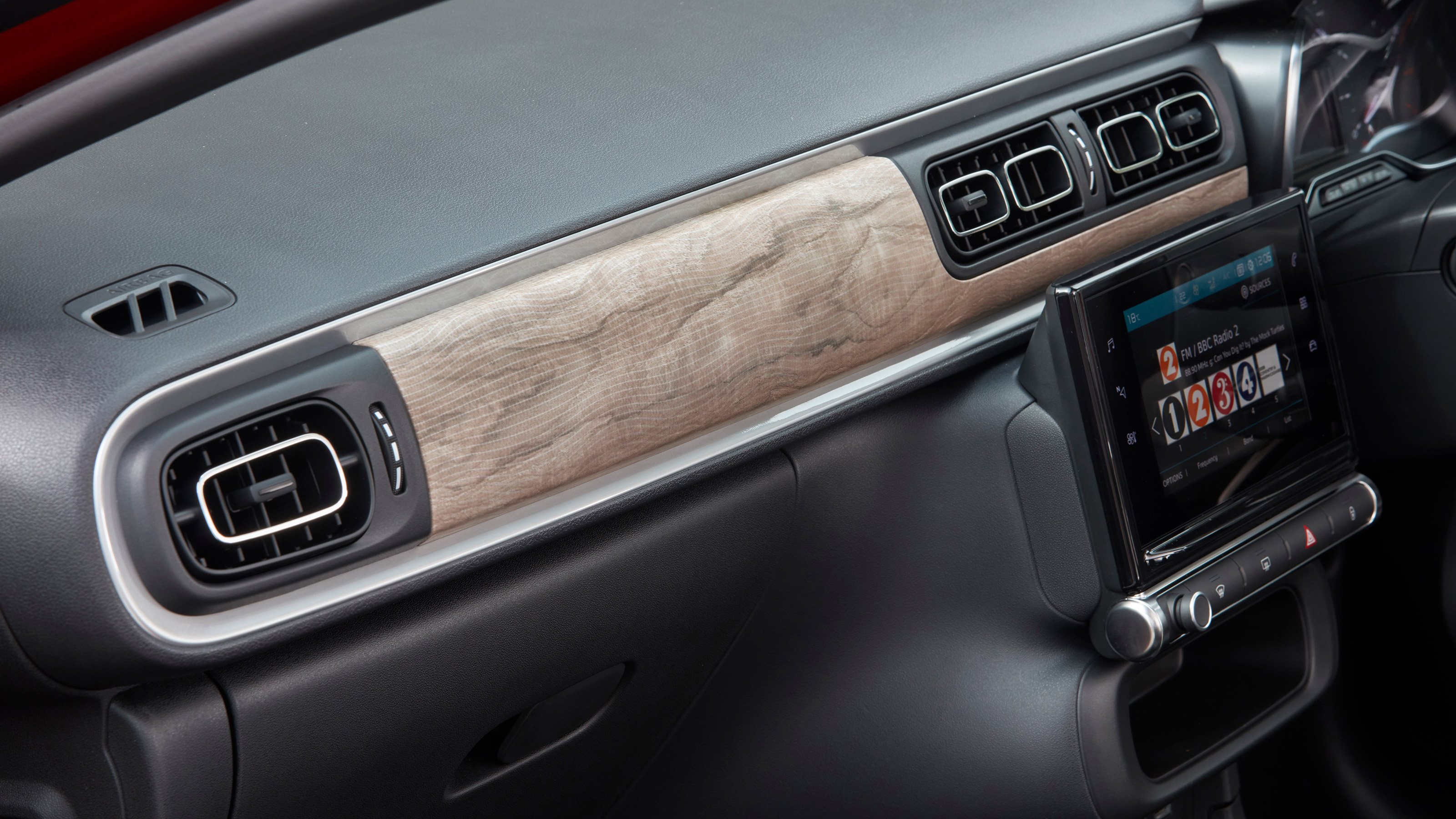 Citroen C3 hatchback dashboard