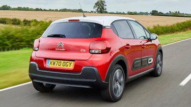 Citroen C3 hatchback rear 3/4 tracking
