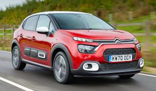 Citroen C3 hatchback front 3/4 tracking