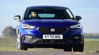 SEAT Leon e-Hybrid hatchback front cornering