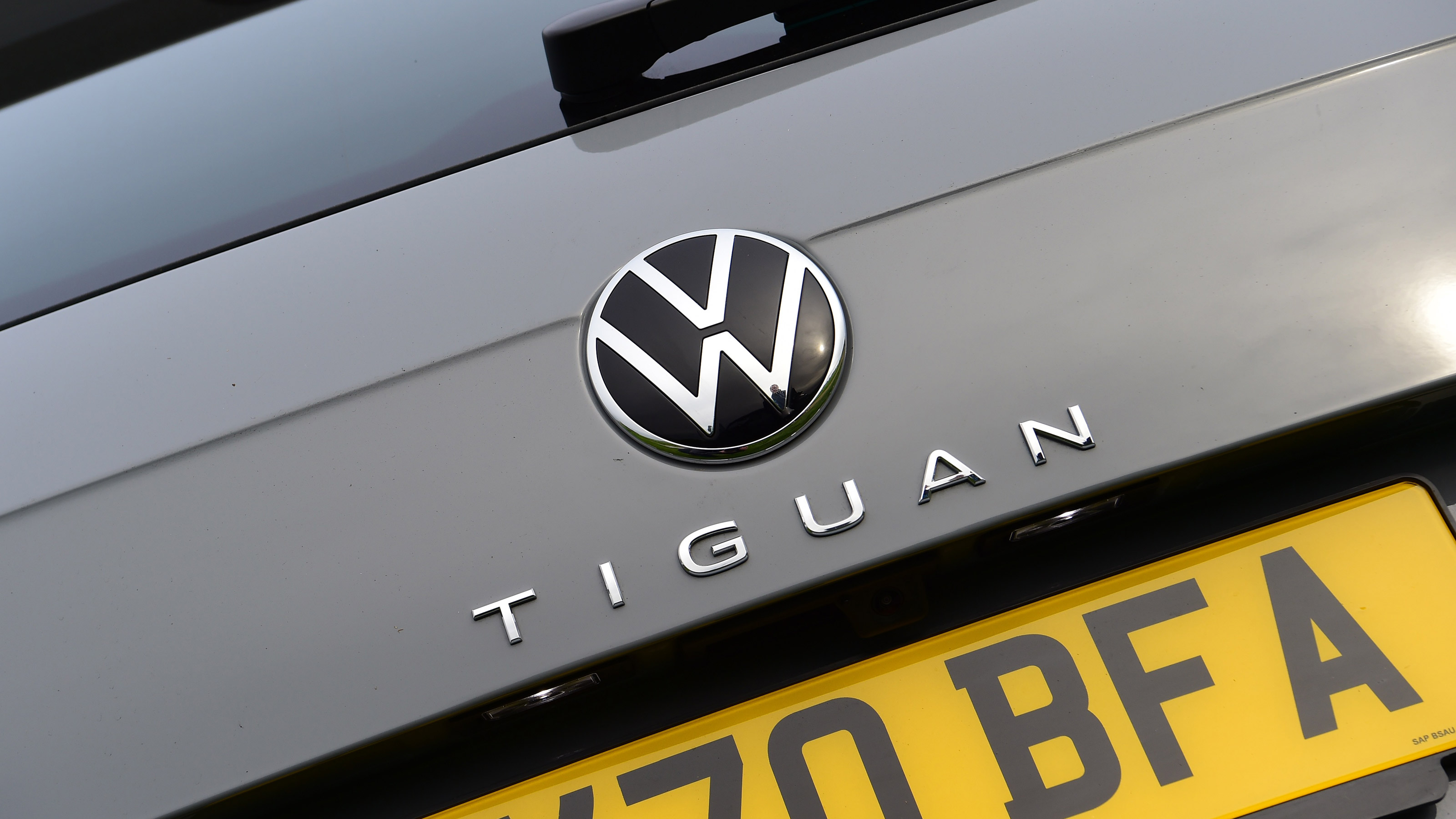 Volkswagen Tiguan SUV rear badge