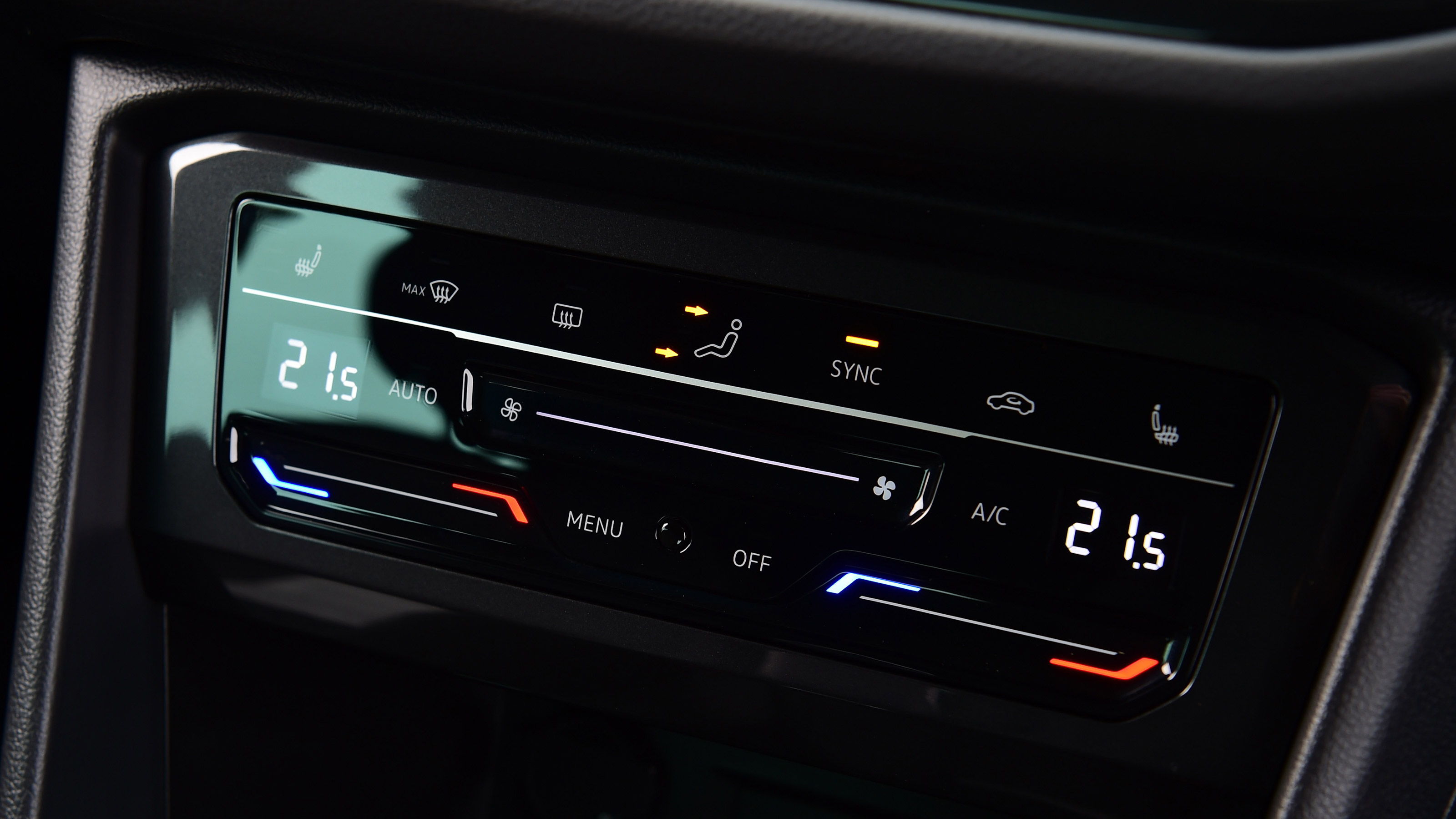 Volkswagen Tiguan SUV climate control