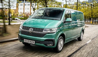 Van driving