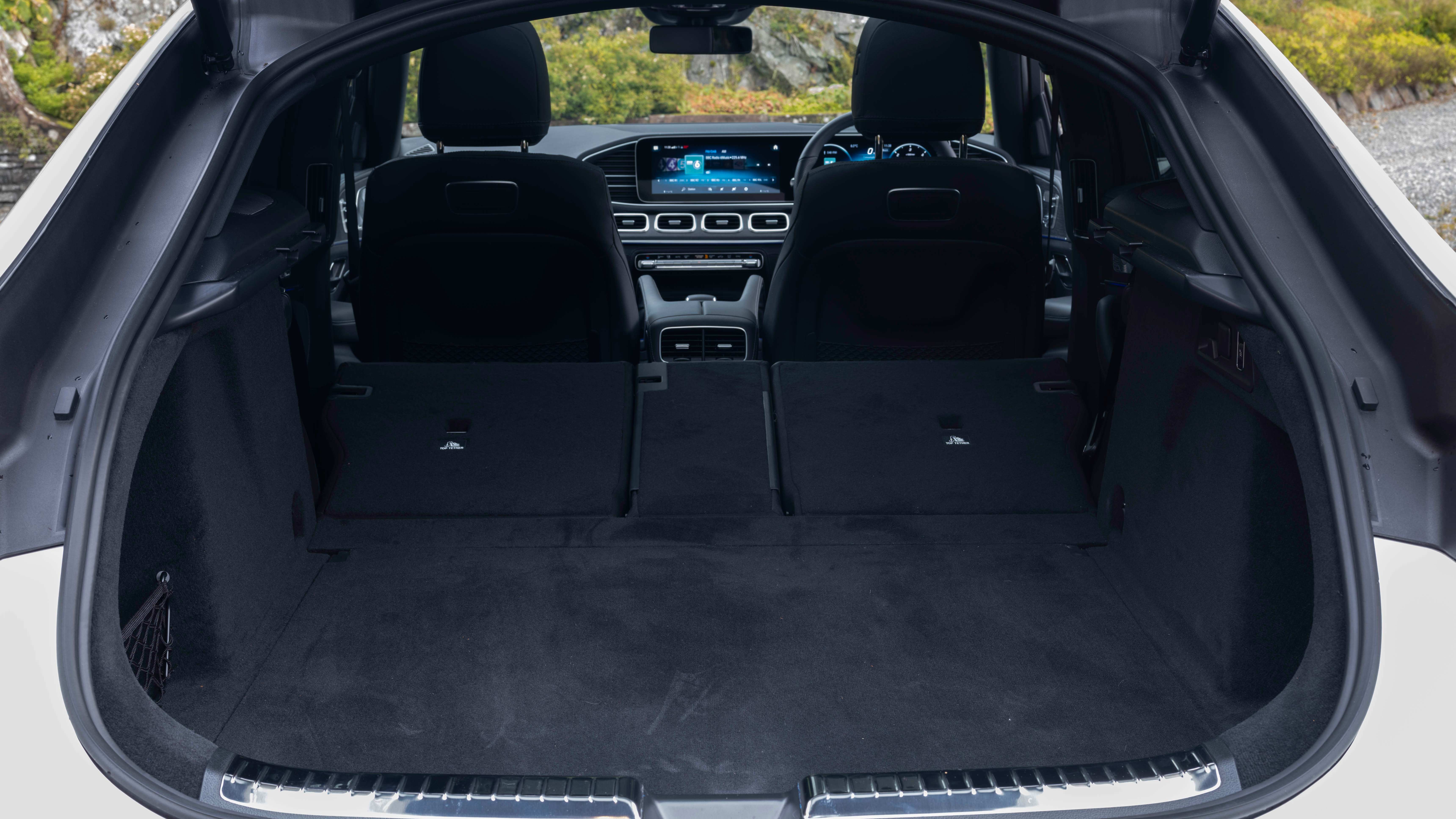 Mercedes GLE SUV Coupe boot