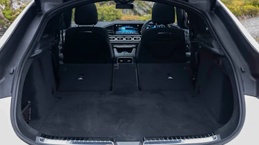 Mercedes GLE SUV Coupe boot