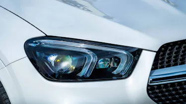 Mercedes GLE SUV Coupe headlights