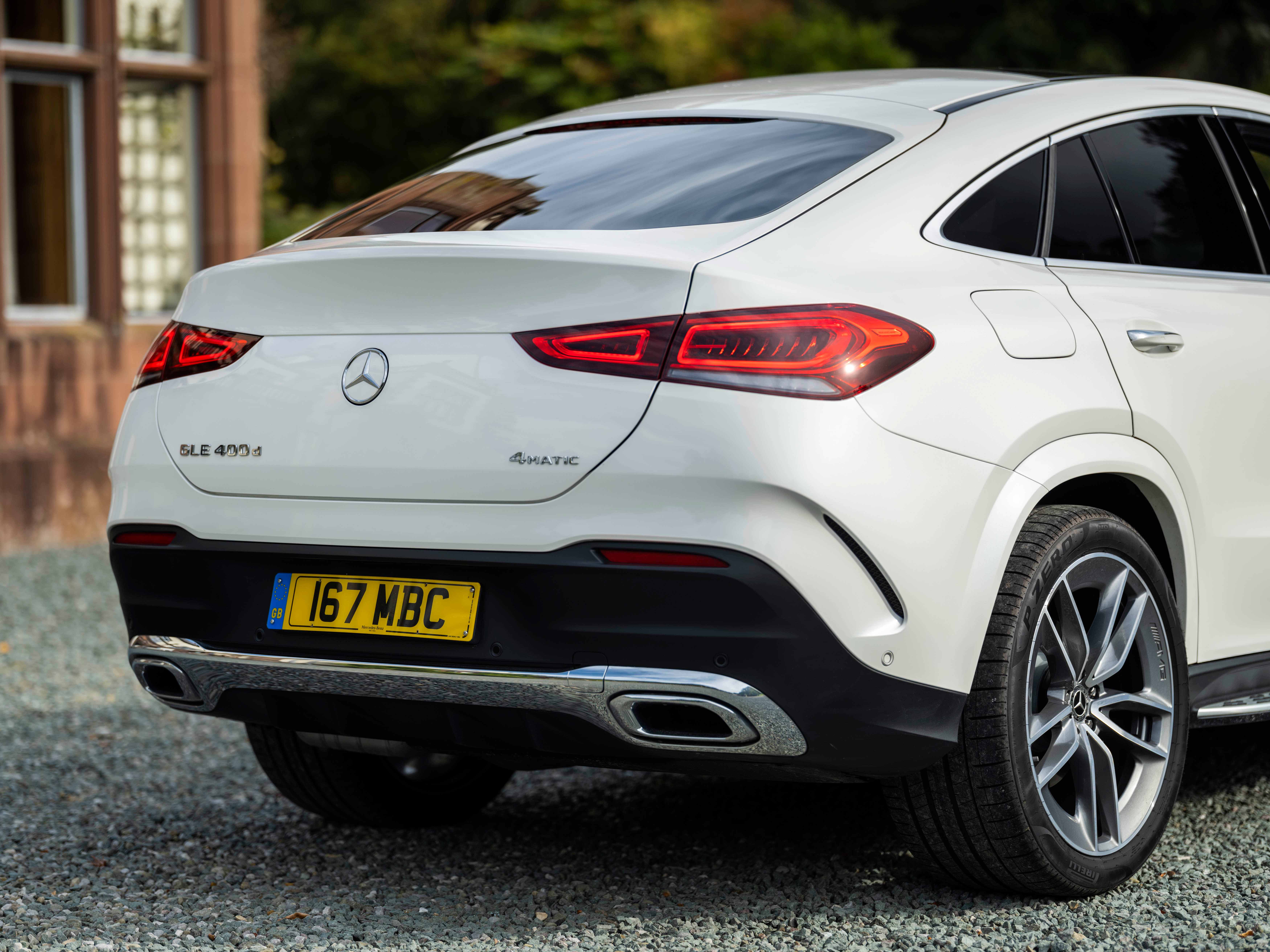 Mercedes GLE SUV Coupe tail