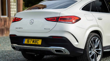 Mercedes GLE SUV Coupe tail