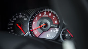Nissan GT-R Nismo coupe dials